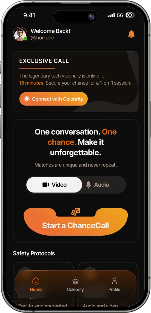 User App Mockup